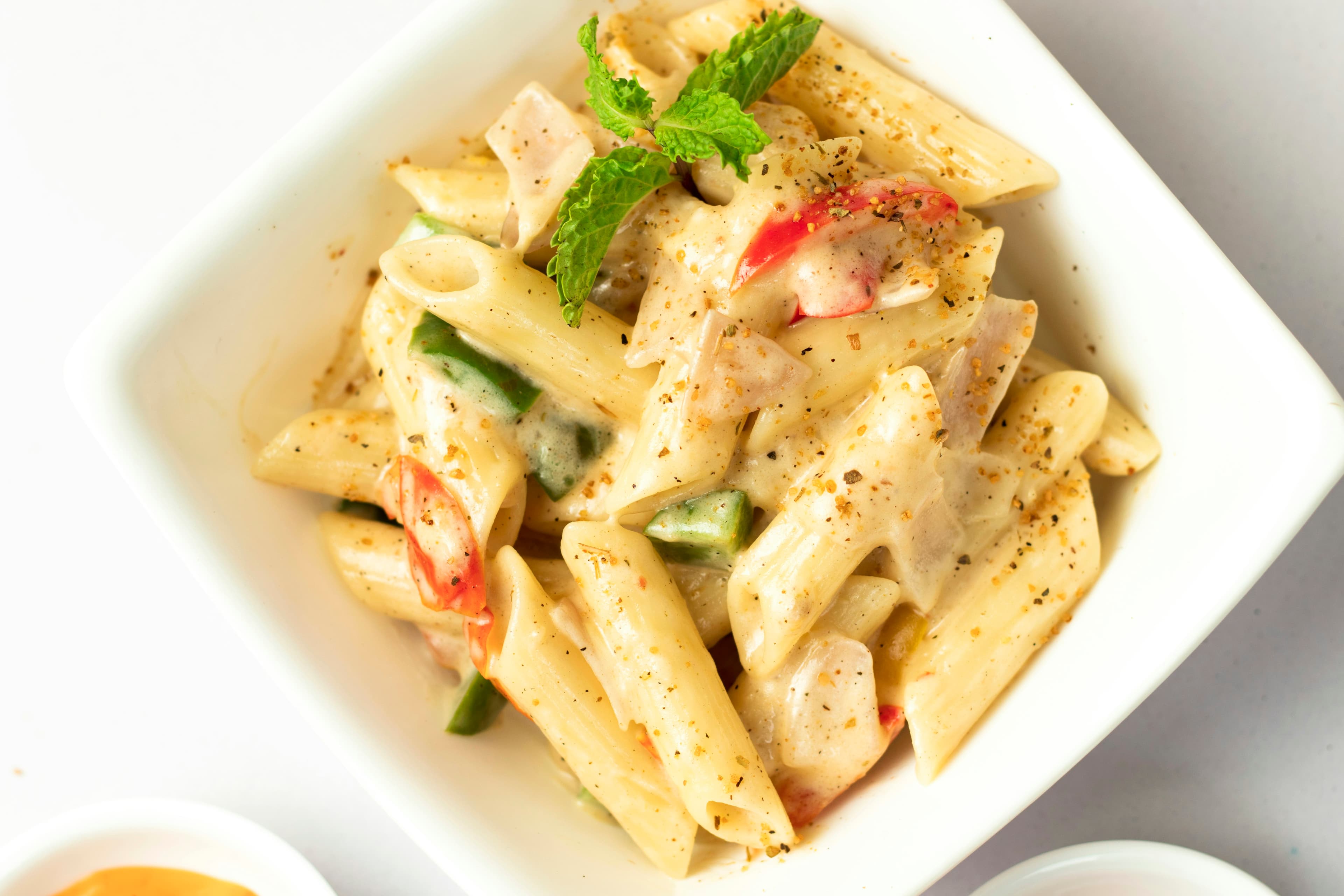 Fresh handmade pasta with rich ragù sauce — Italian cuisine